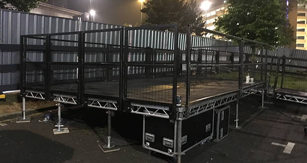 Litedeck Accessible Viewing Area, Slamdunk, Leeds